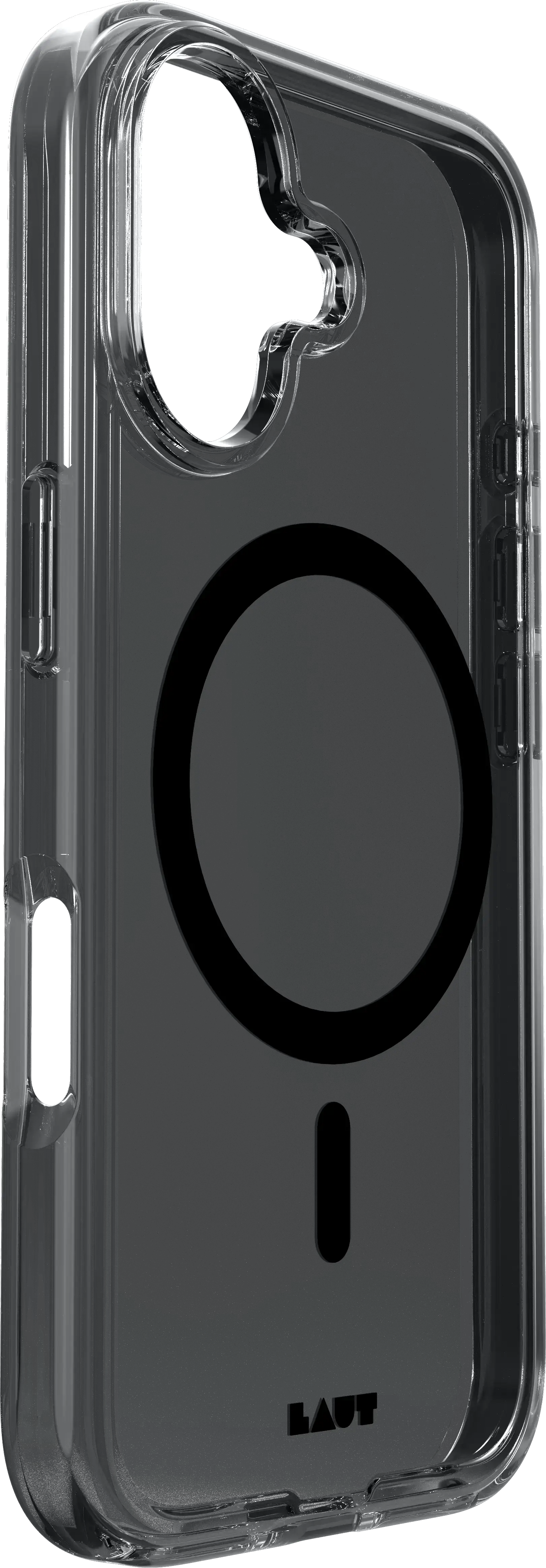 Чехол LAUT CRYSTAL-M case with MagSafe for iPhone 16 Plus - Black Crystal (L_IP24C_CRM_UB)