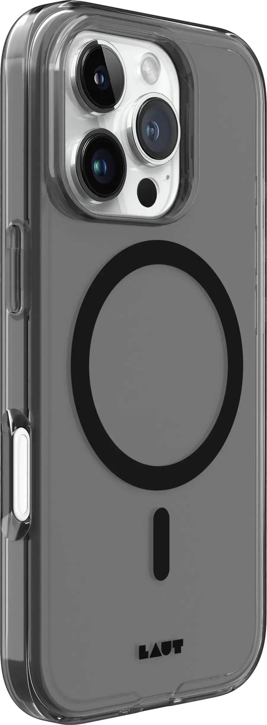 Чехол LAUT CRYSTAL-M case with MagSafe for iPhone 16 Pro - Black Crystal (L_IP24B_CRM_UB)