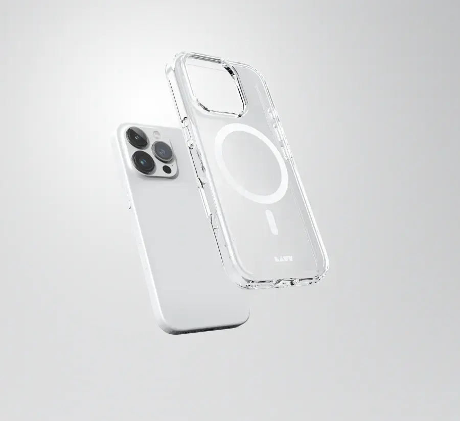 Чехол LAUT CRYSTAL-M case with MagSafe for iPhone 16 Pro - Crystal (L_IP24B_CRM_UC)
