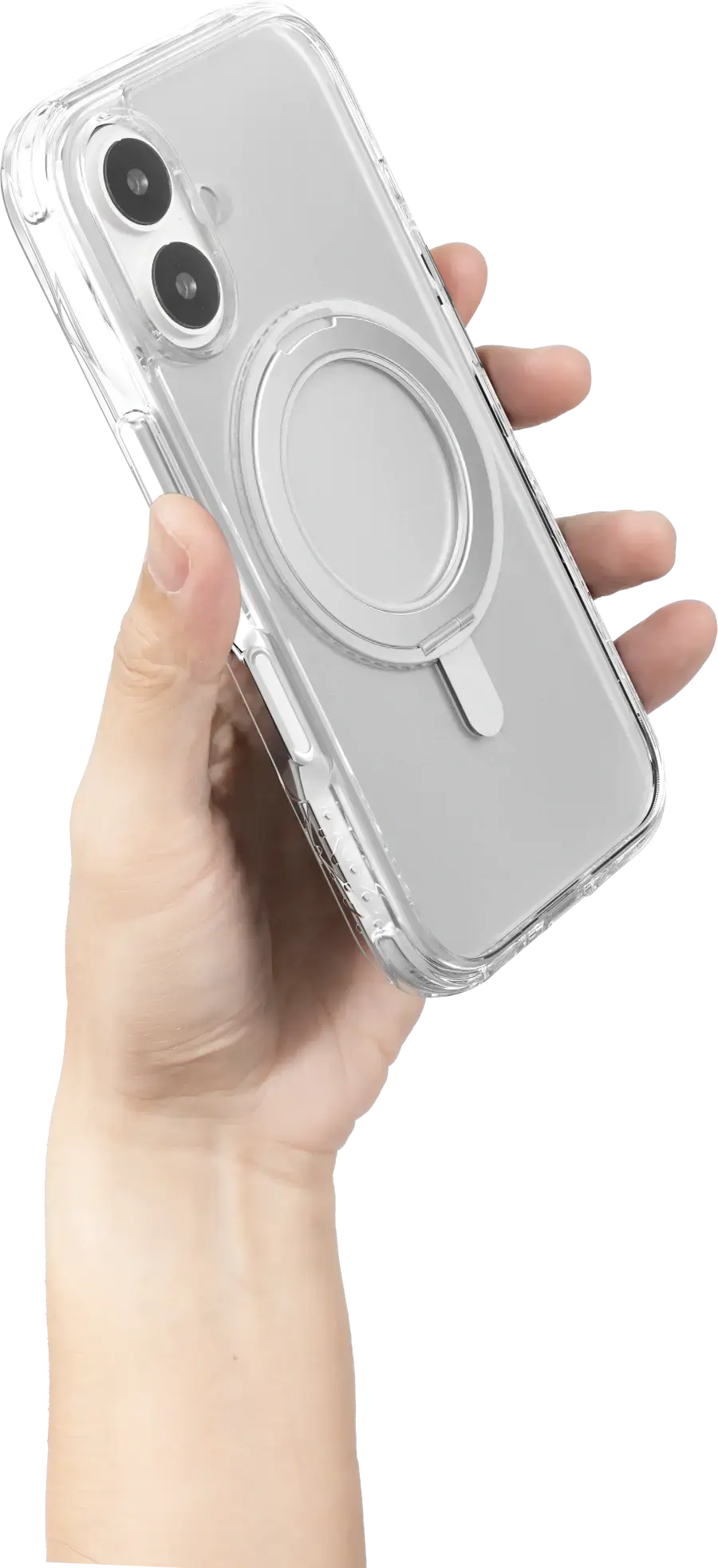 Чехол LAUT CRYSTAL MATTER case with MagSafe for iPhone 16 - Crystal (L_IP24A_CM_UC)