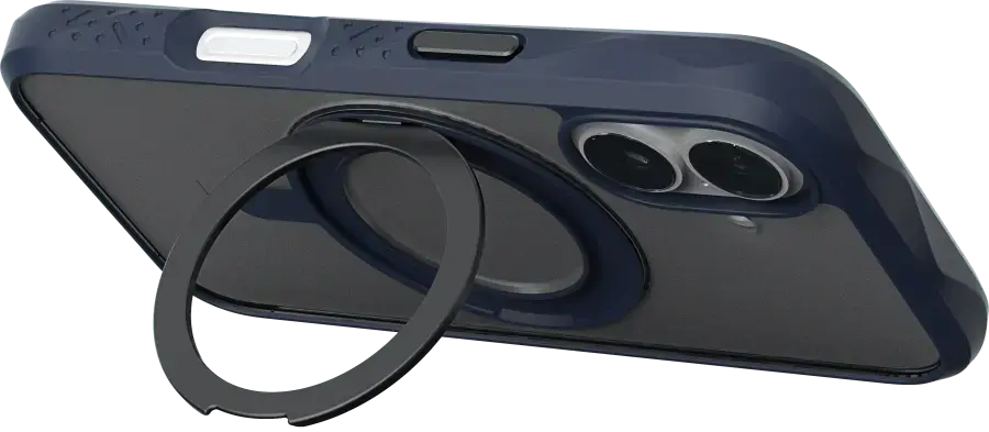 Чехол LAUT CRYSTAL MATTER case with MagSafe for iPhone 16 - Denim Blue (L_IP24A_CM_BL)