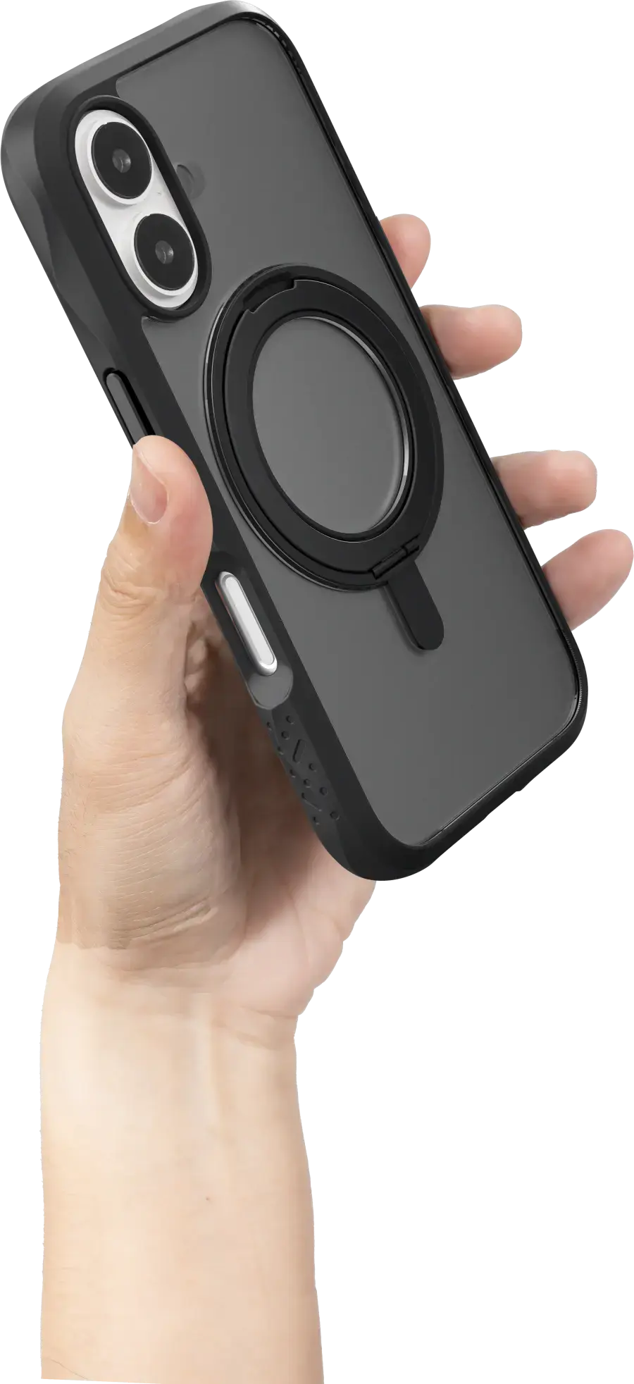 Чехол LAUT CRYSTAL MATTER case with MagSafe for iPhone 16 - Midnight (L_IP24A_CM_BK)