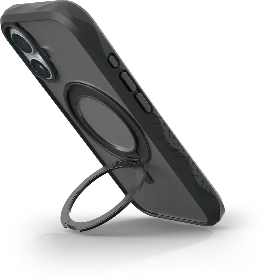 Чехол LAUT CRYSTAL MATTER case with MagSafe for iPhone 16 - Midnight (L_IP24A_CM_BK)