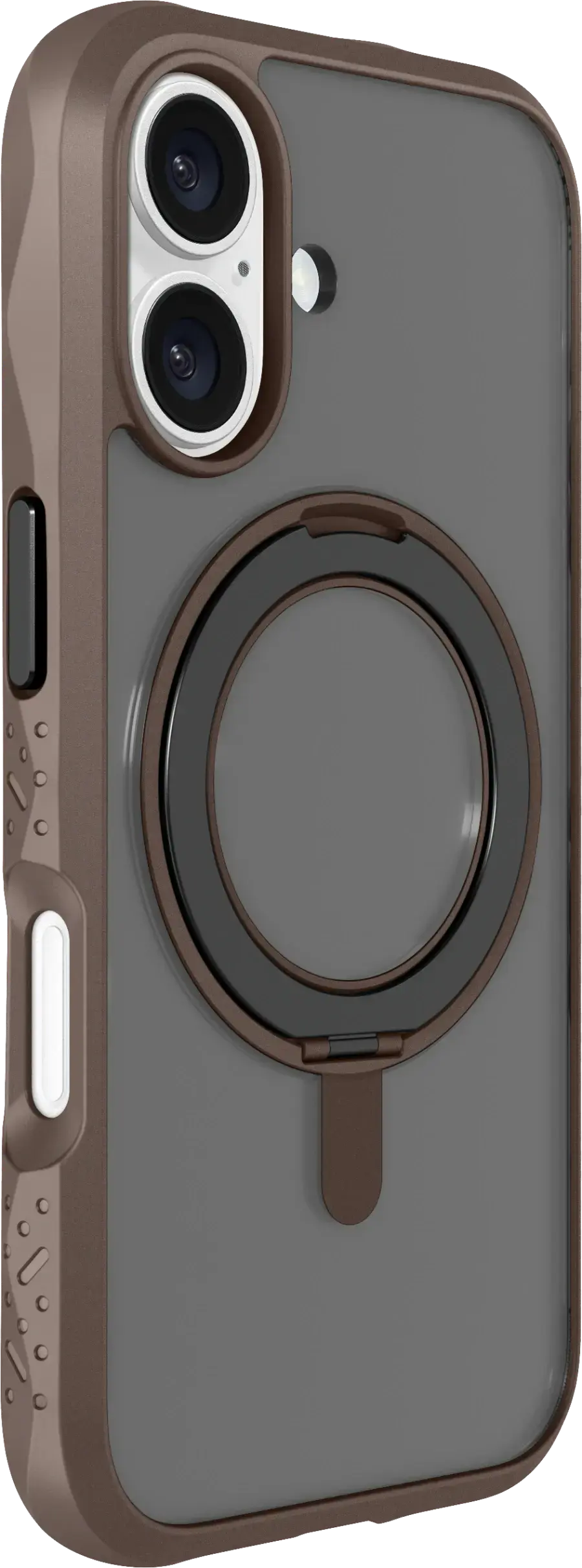 Чехол LAUT CRYSTAL MATTER case with MagSafe for iPhone 16 Plus - Earth Brown (L_IP24C_CM_BR)