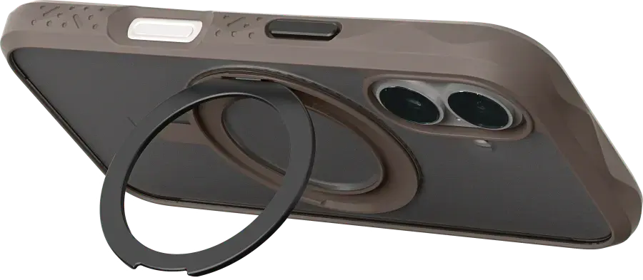 Чехол LAUT CRYSTAL MATTER case with MagSafe for iPhone 16 Plus - Earth Brown (L_IP24C_CM_BR)