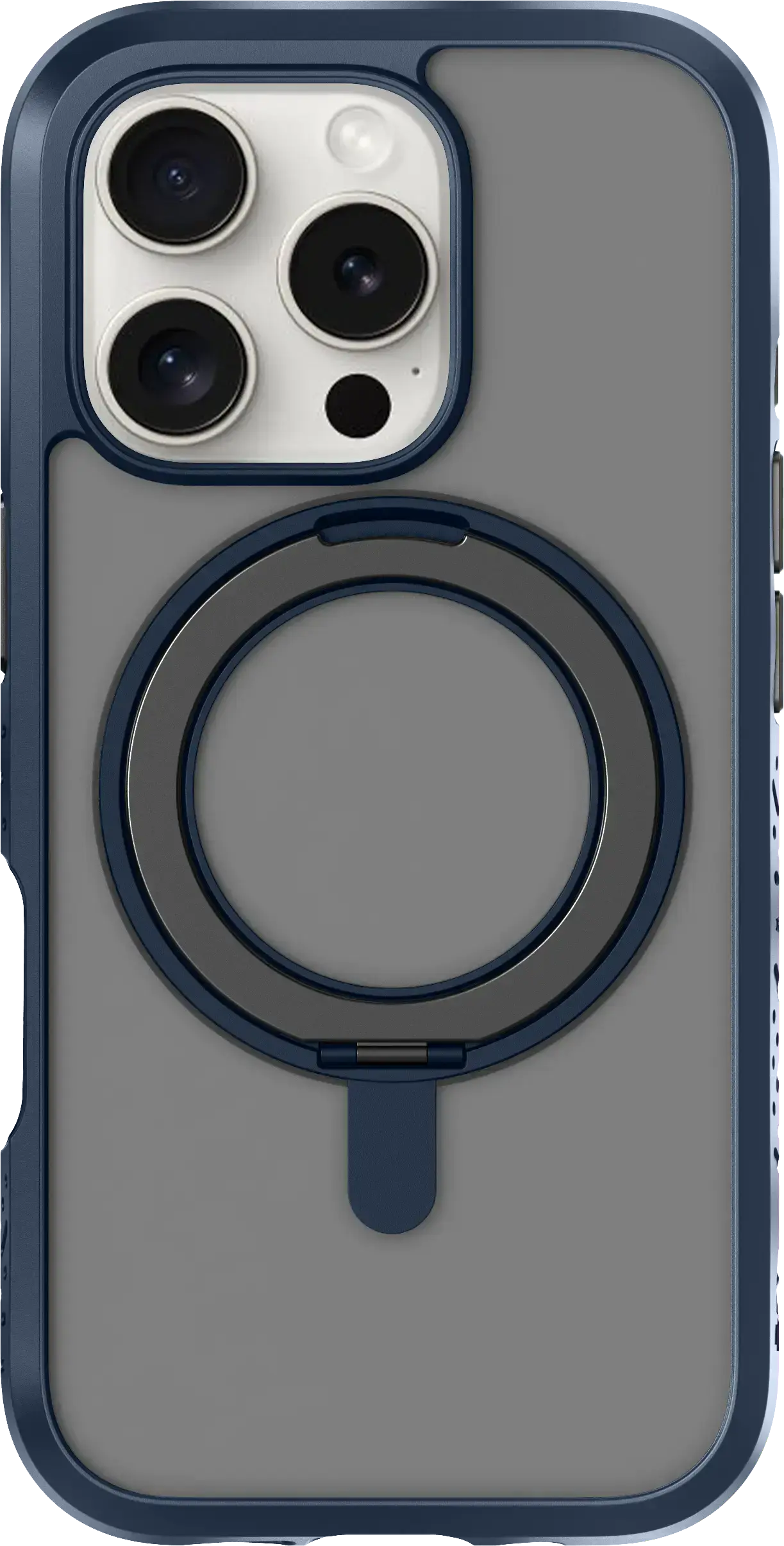 Чехол LAUT CRYSTAL MATTER case with MagSafe for iPhone 16 Pro - Denim Blue (L_IP24B_CM_BL)