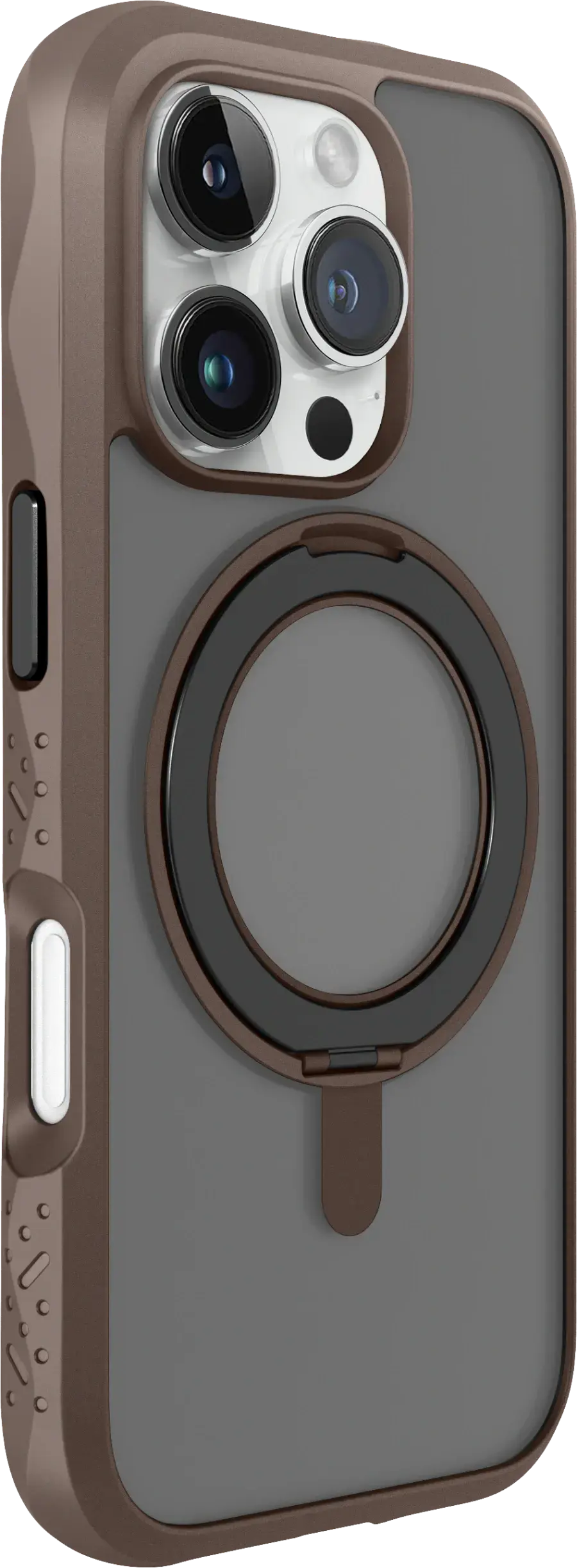 Чохол LAUT CRYSTAL MATTER case with MagSafe for iPhone 16 Pro - Earth Brown (L_IP24B_CM_BR)