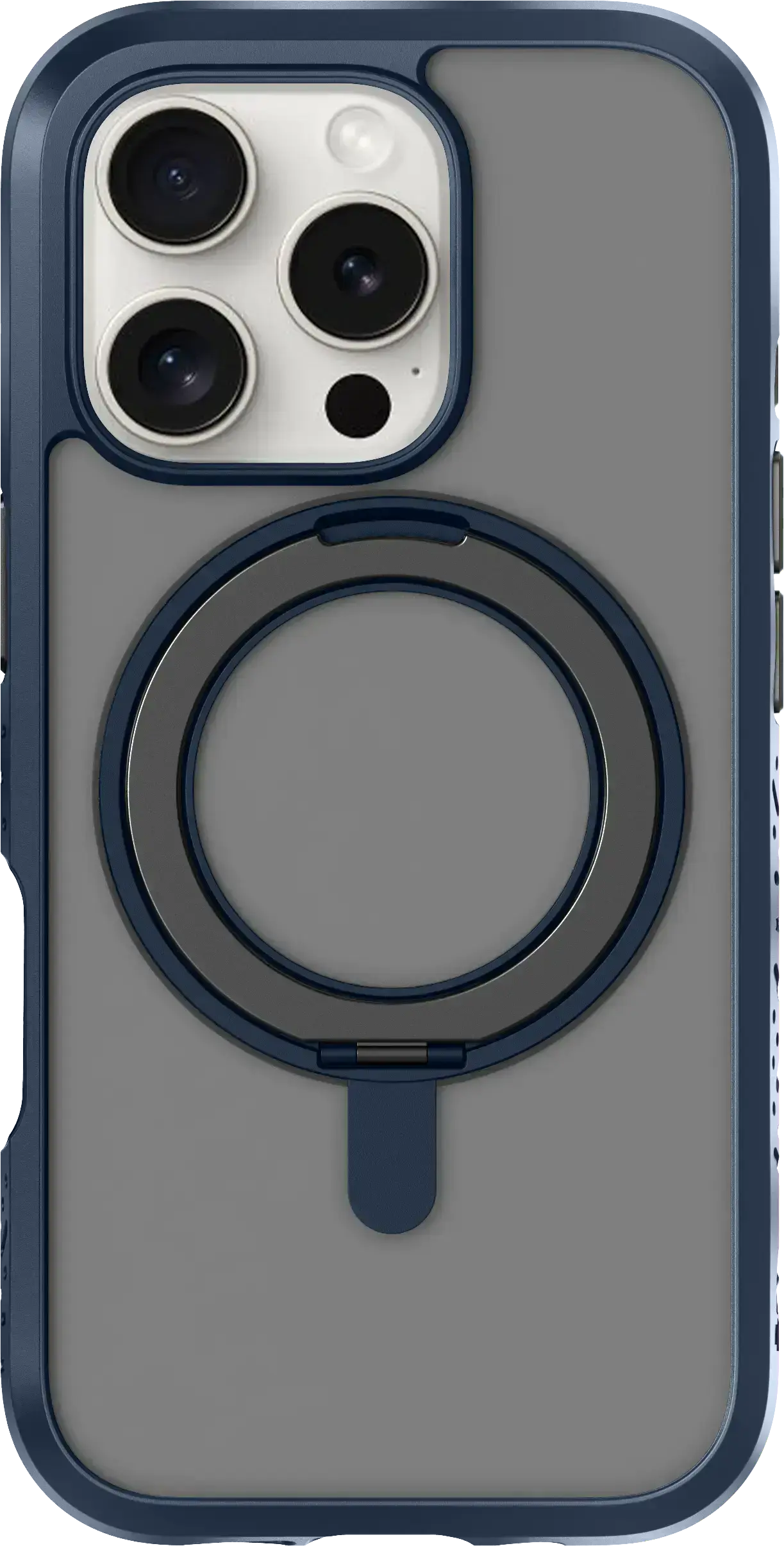 Чохол LAUT CRYSTAL MATTER case with MagSafe for iPhone 16 Pro Max - Denim Blue (L_IP24D_CM_BL)