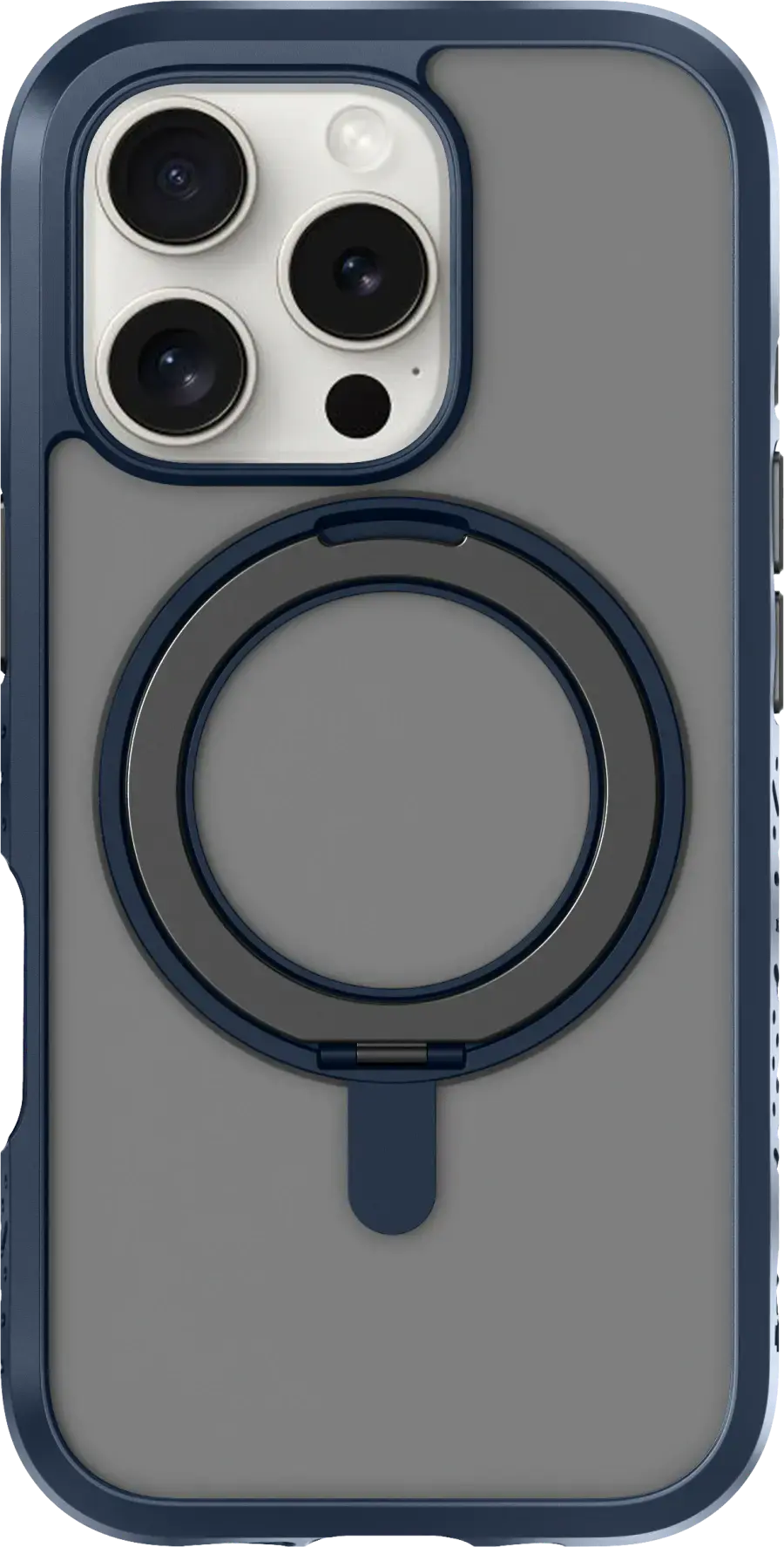 Чехол LAUT CRYSTAL MATTER case with MagSafe for iPhone 16 Pro Max - Denim Blue (L_IP24D_CM_BL)