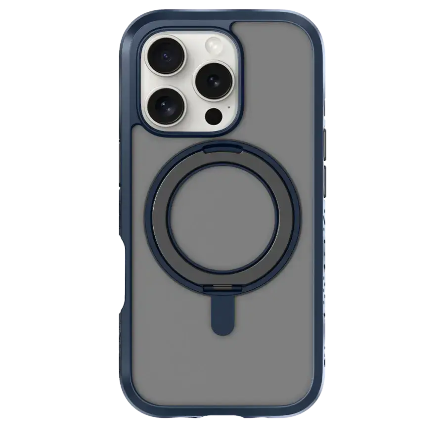 Чехол LAUT CRYSTAL MATTER case with MagSafe for iPhone 16 Pro Max - Denim Blue (L_IP24D_CM_BL)