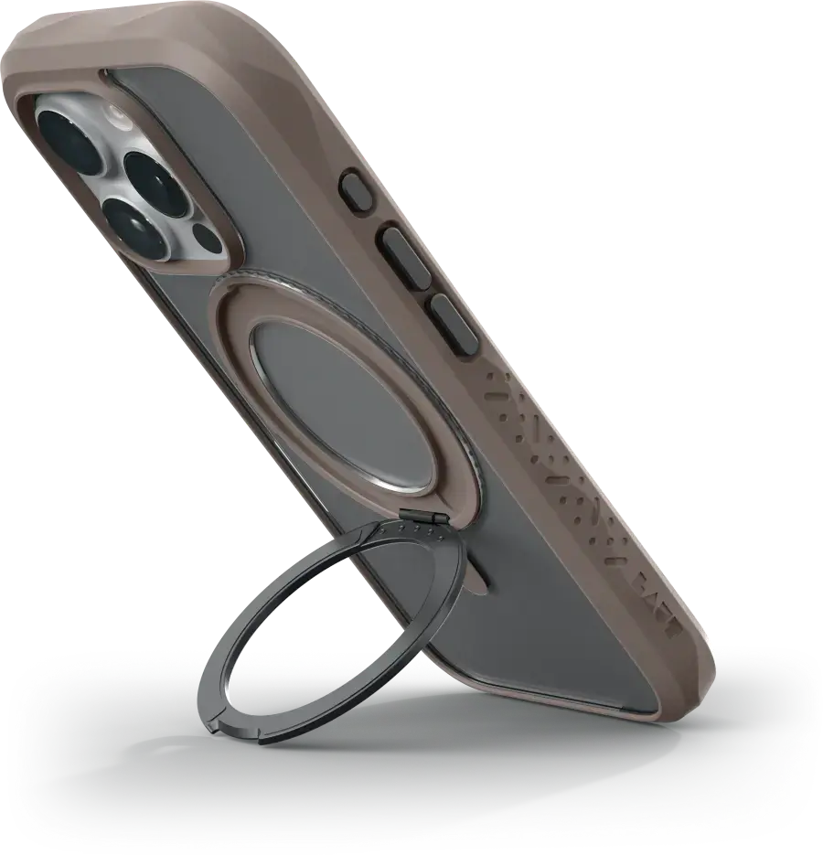 Чехол LAUT CRYSTAL MATTER case with MagSafe for iPhone 16 Pro Max - Earth Brown (L_IP24D_CM_BR)