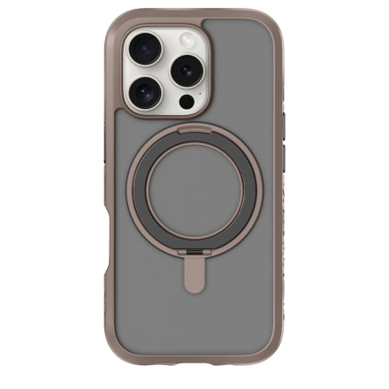 Чохол LAUT CRYSTAL MATTER case with MagSafe for iPhone 16 Pro - Earth Brown (L_IP24B_CM_BR)