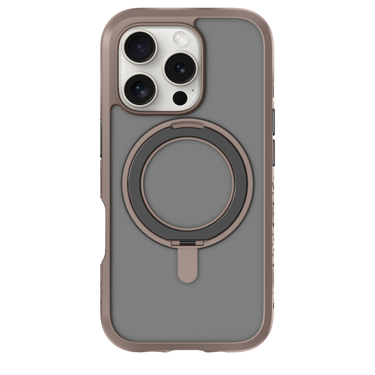 Чохол LAUT CRYSTAL MATTER case with MagSafe for iPhone 16 Pro Max - Earth Brown (L_IP24D_CM_BR)