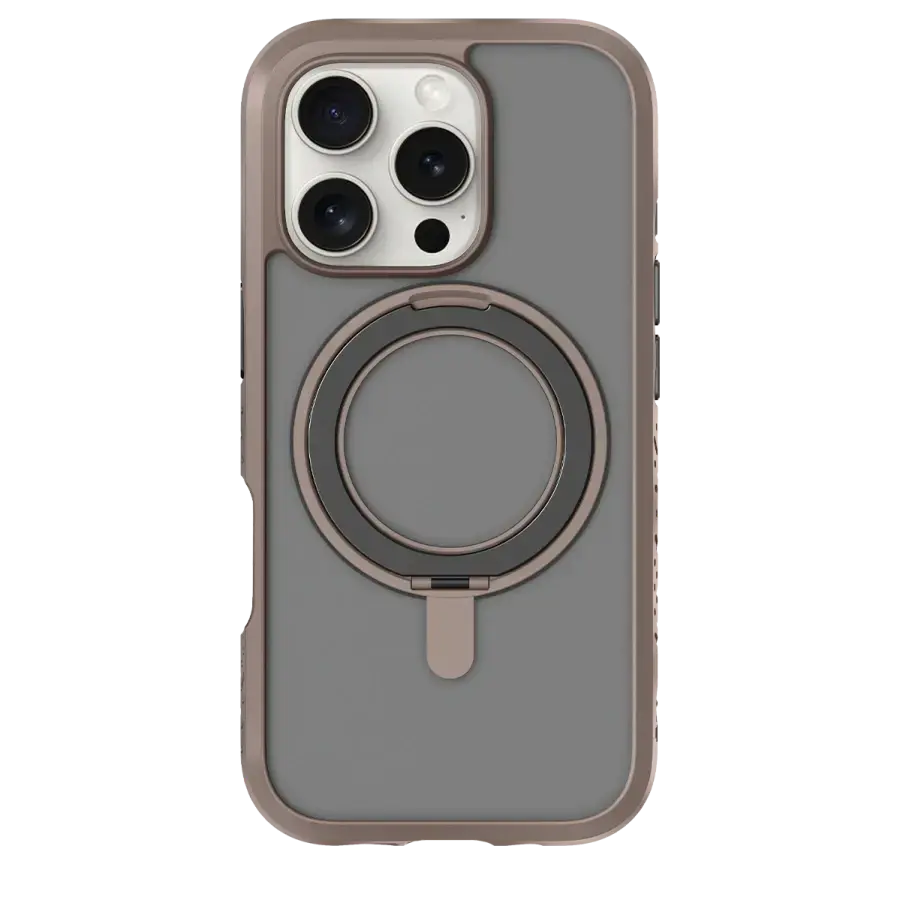 Чохол LAUT CRYSTAL MATTER case with MagSafe for iPhone 16 Pro - Earth Brown (L_IP24B_CM_BR)
