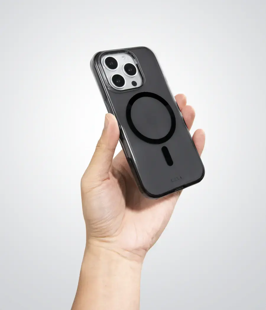 Чохол LAUT CRYSTAL M case with MagSafe for iPhone 16 Pro Max - Black Crystal (L_IP24D_CRM_UB)