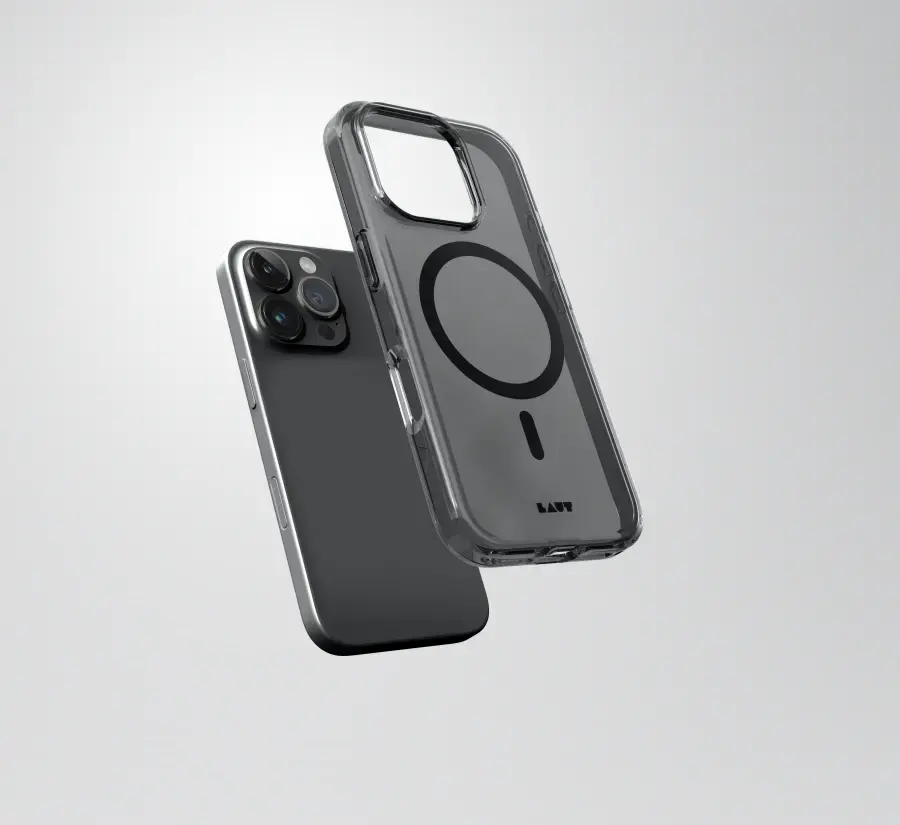 Чохол LAUT CRYSTAL M case with MagSafe for iPhone 16 Pro Max - Black Crystal (L_IP24D_CRM_UB)