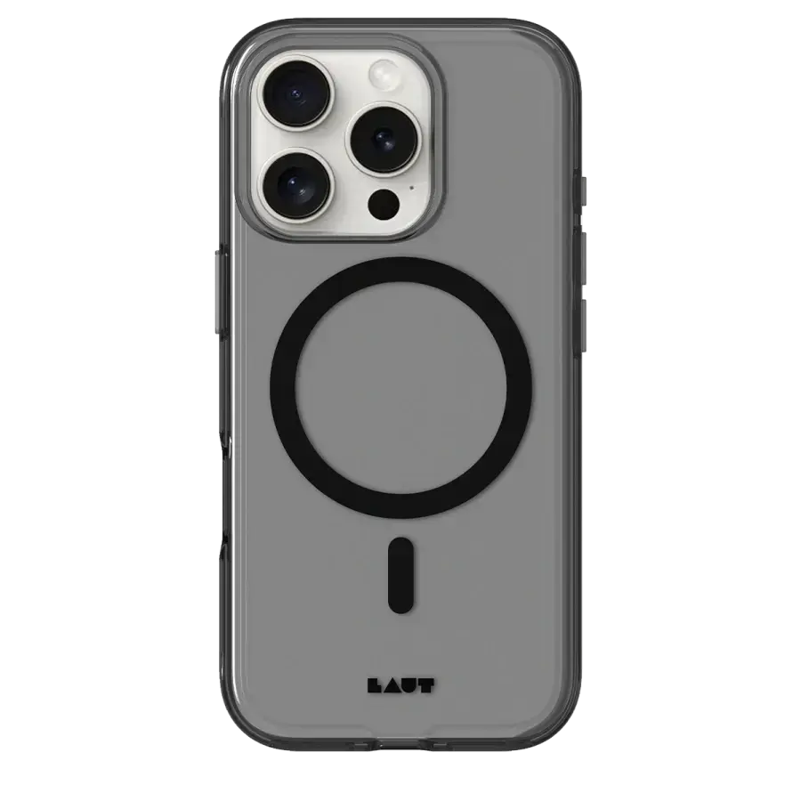 Чохол LAUT CRYSTAL M case with MagSafe for iPhone 16 Pro Max - Black Crystal (L_IP24D_CRM_UB)