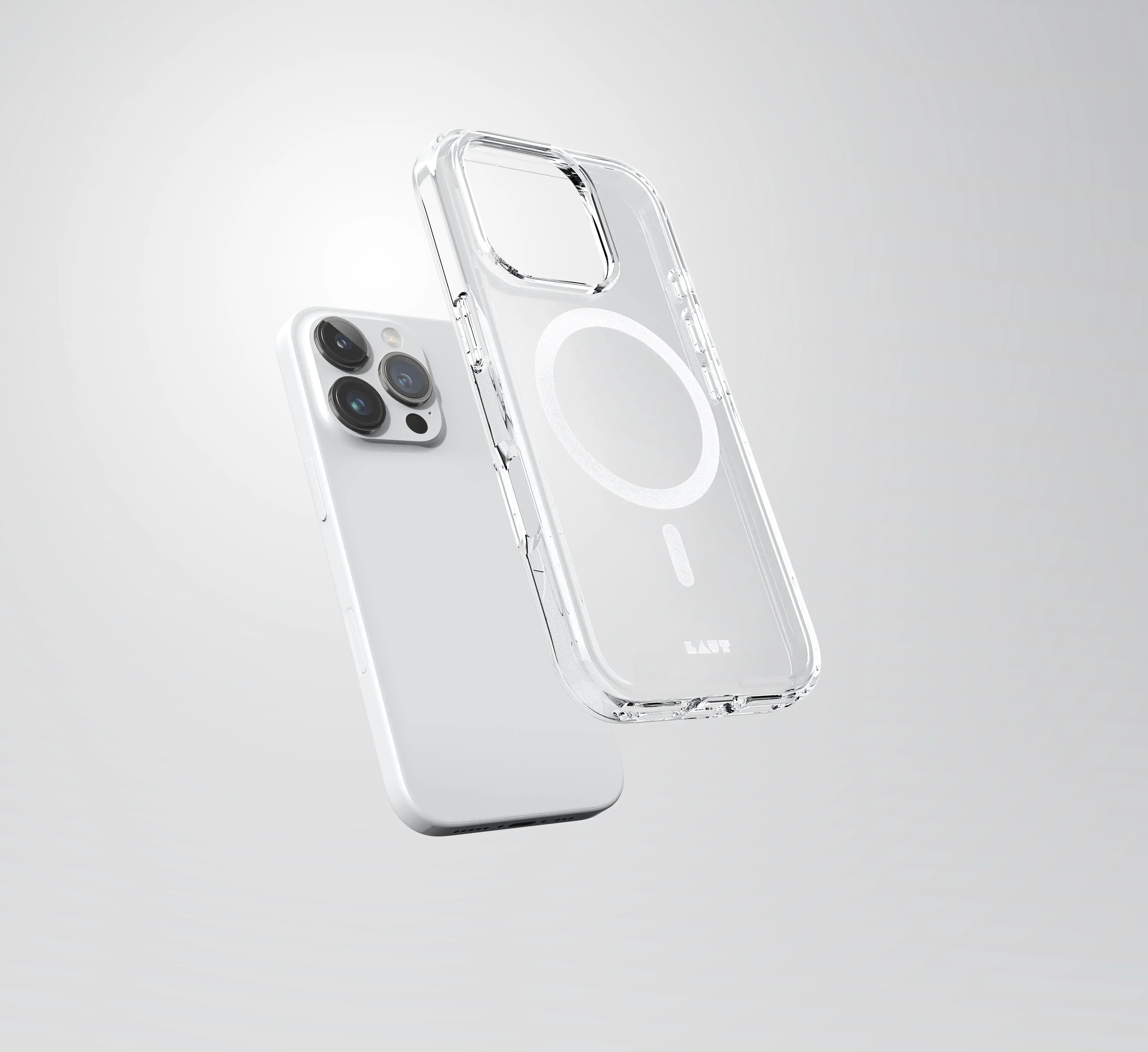Чехол LAUT CRYSTAL M case with MagSafe for iPhone 16 Pro Max - Crystal (L_IP24D_CRM_UC)