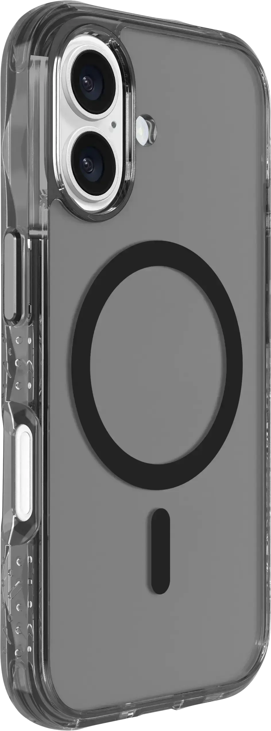 Чохол LAUT CRYSTAL MATTER X case with MagSafe for iPhone 16 - Black Crystal (L_IP24A_CMX_UB)