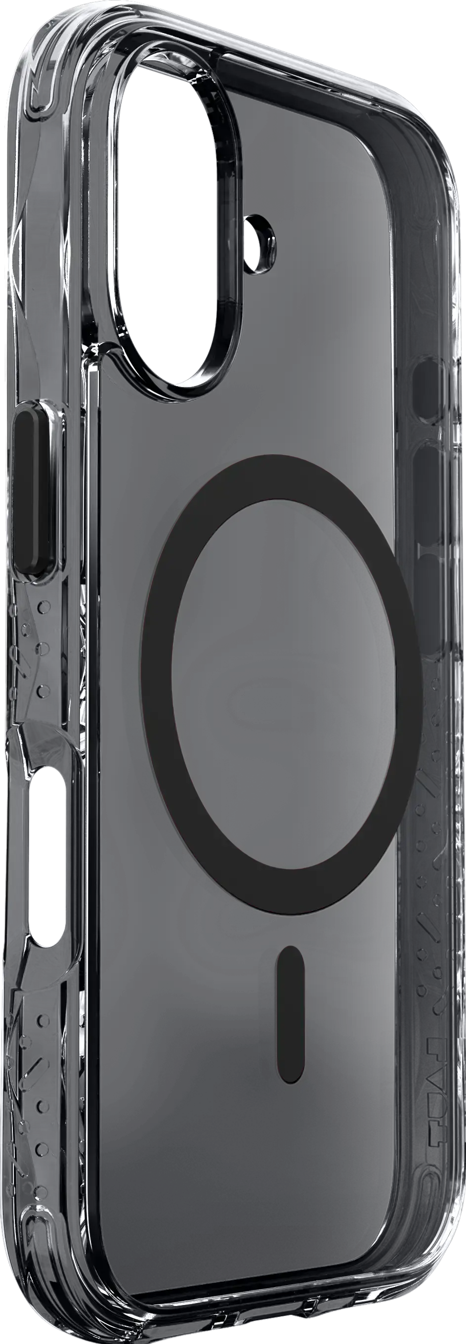 Чохол LAUT CRYSTAL MATTER X case with MagSafe for iPhone 16 - Black Crystal (L_IP24A_CMX_UB)