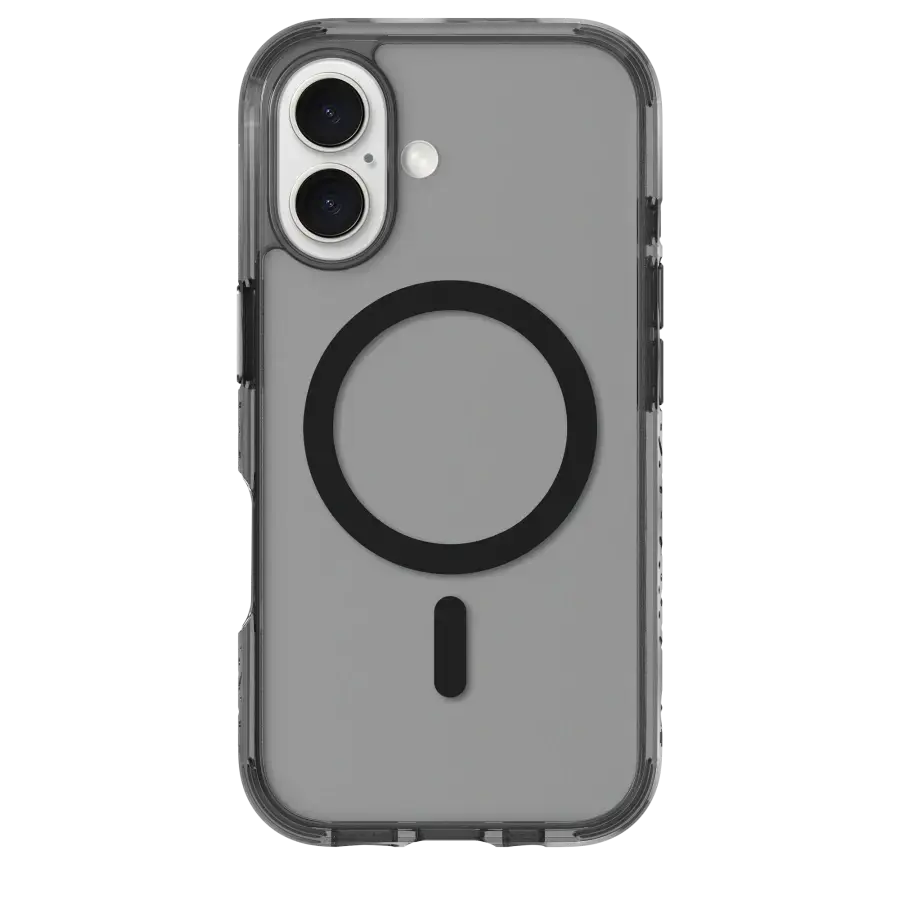 Чохол LAUT CRYSTAL MATTER X case with MagSafe for iPhone 16 - Black Crystal (L_IP24A_CMX_UB)