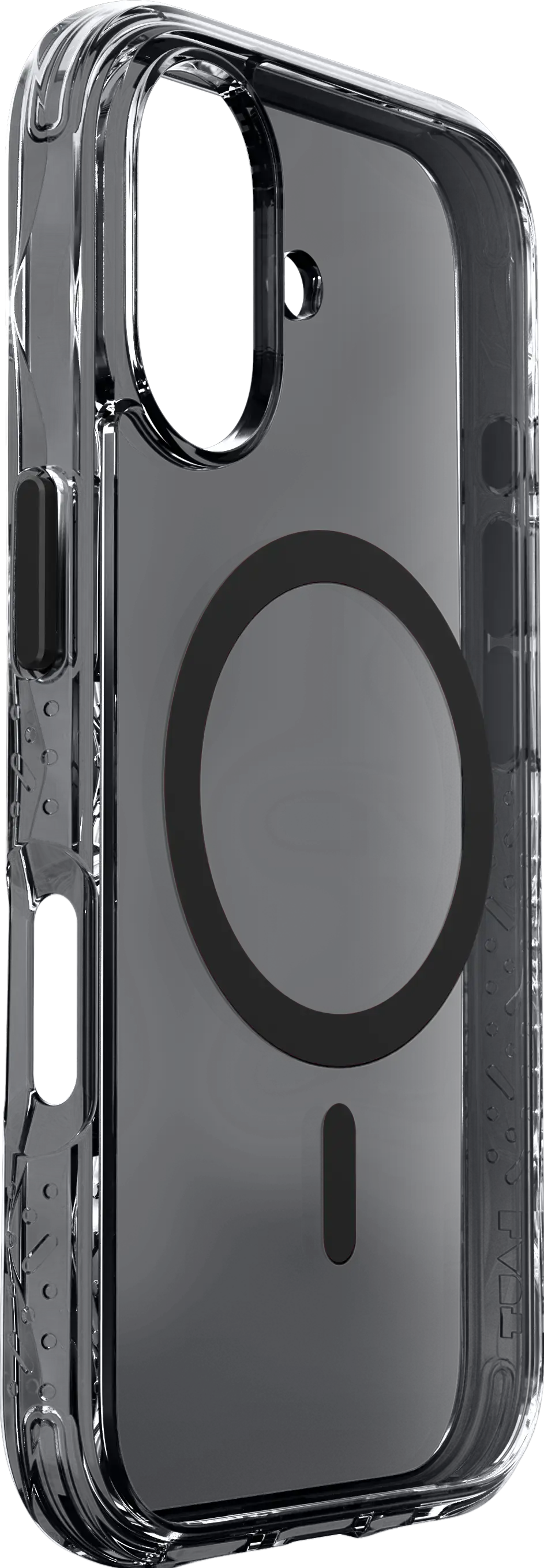 Чехол LAUT CRYSTAL MATTER X case with MagSafe for iPhone 16 Plus - Black Crystal (L_IP24C_CMX_UB)