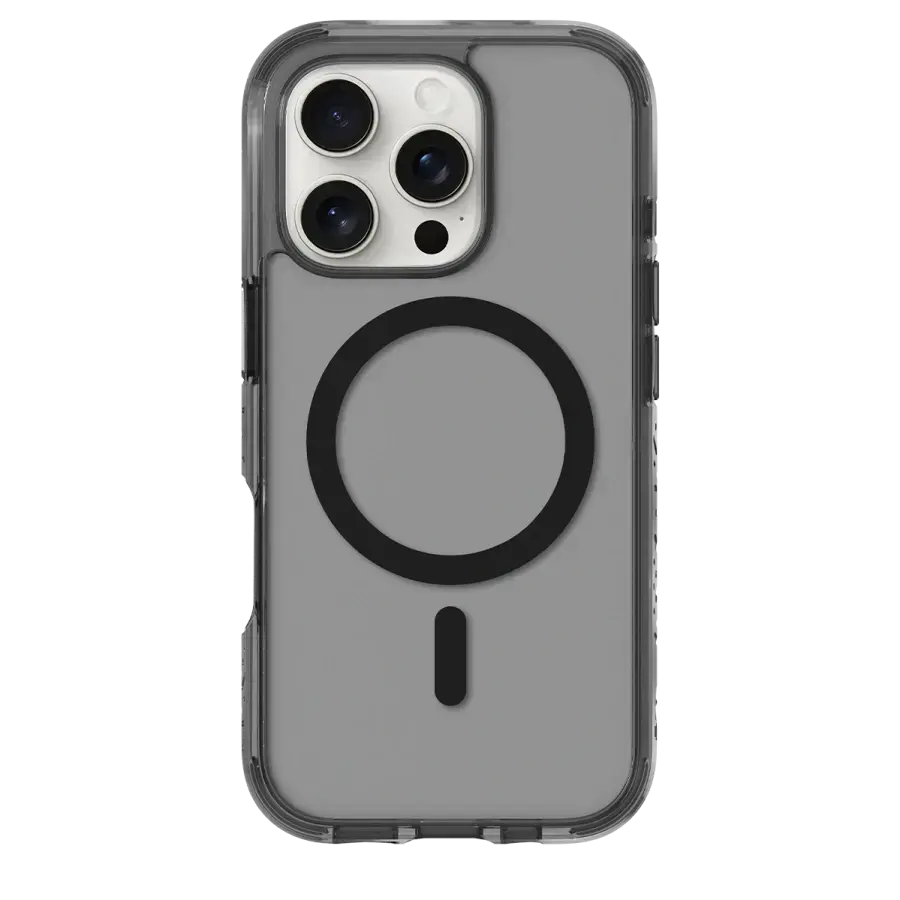 Чехол LAUT CRYSTAL MATTER X case with MagSafe for iPhone 16 Pro - Black Crystal (L_IP24B_CMX_UB)