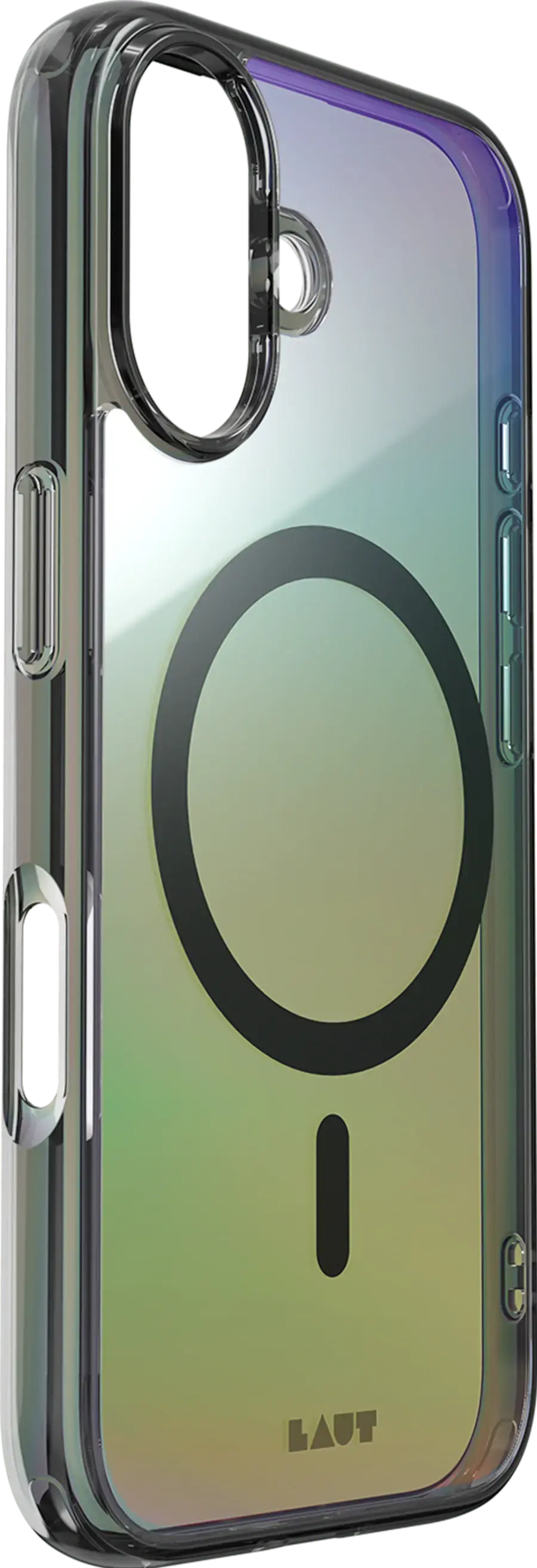 Чехол LAUT HOLO case with MagSafe for iPhone 16 - Midnight (L_IP24A_HO_BK)
