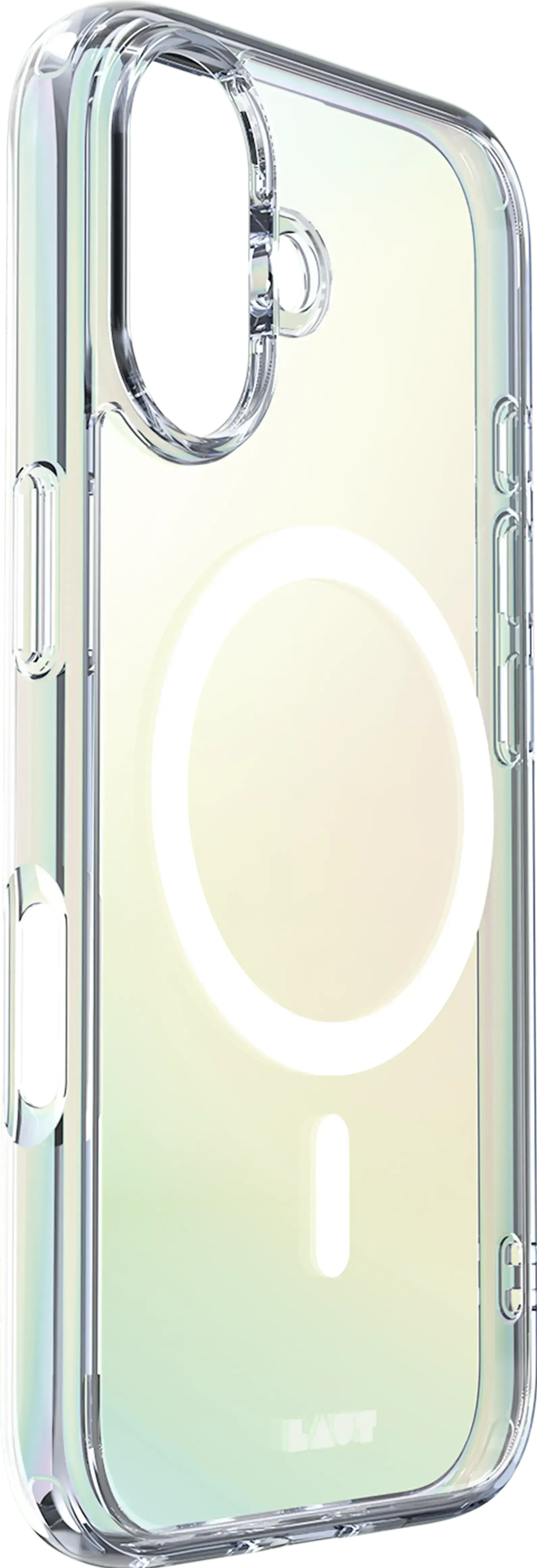 Чохол LAUT HOLO case with MagSafe for iPhone 16 - Pearl (L_IP24A_HO_W)