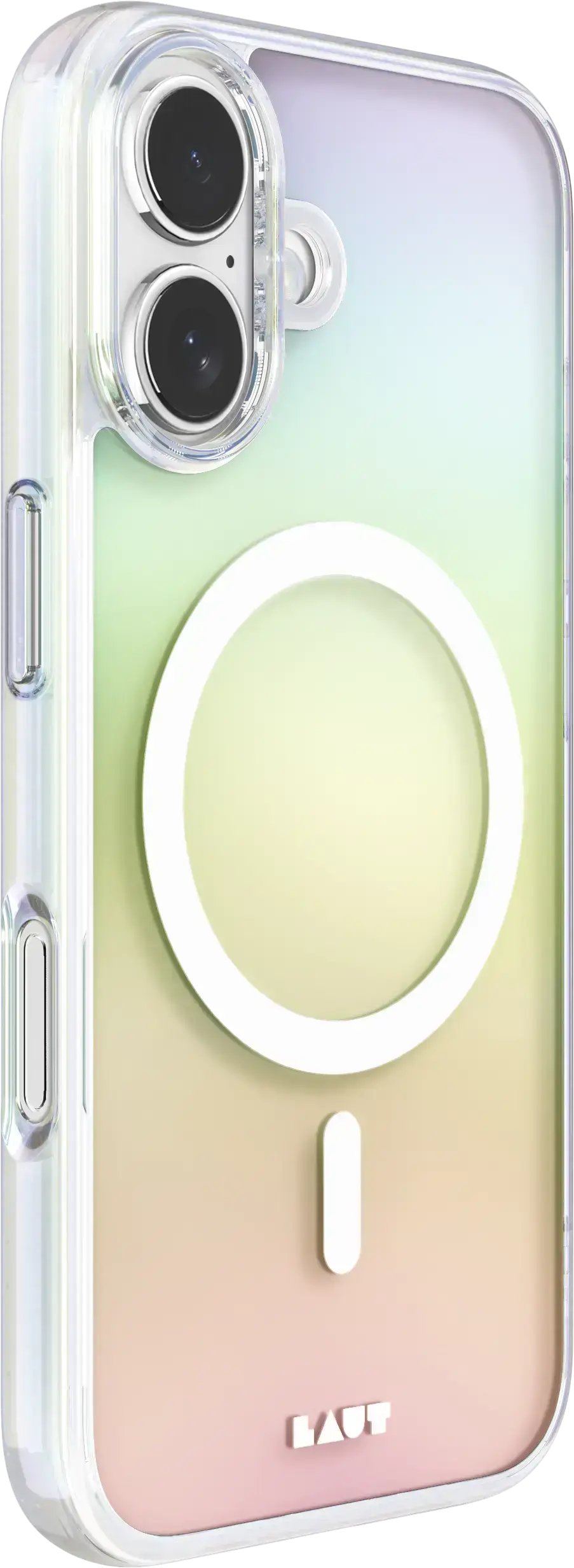Чохол LAUT HOLO case with MagSafe for iPhone 16 - Pearl (L_IP24A_HO_W)