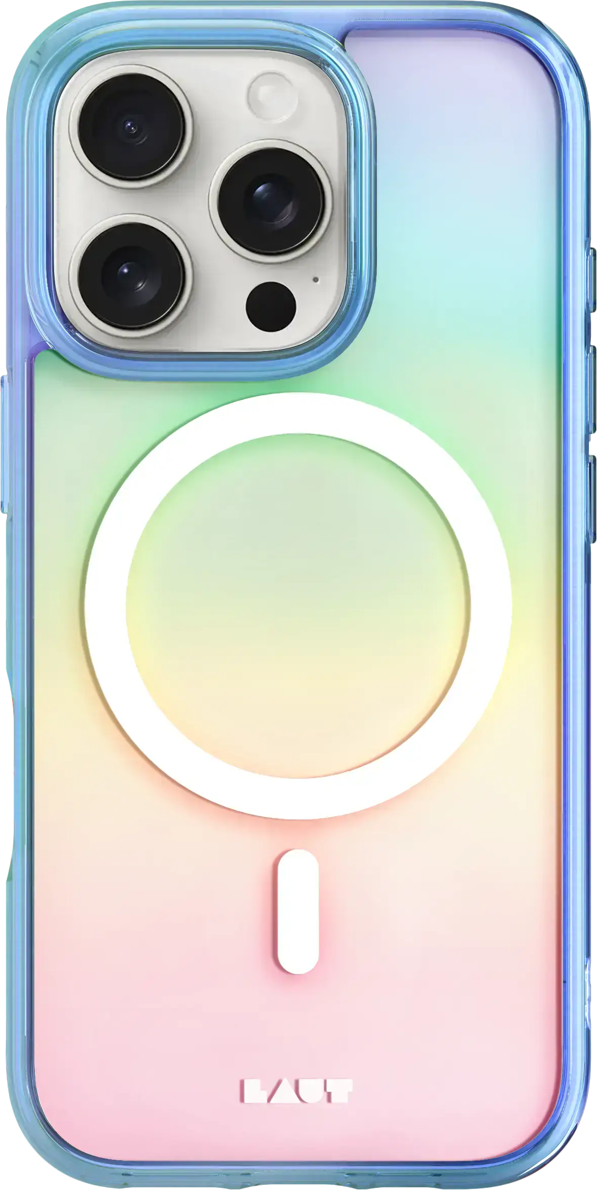 Чохол LAUT HOLO case with MagSafe for iPhone 16 Pro Max - Blue (L_IP24D_HO_BL)