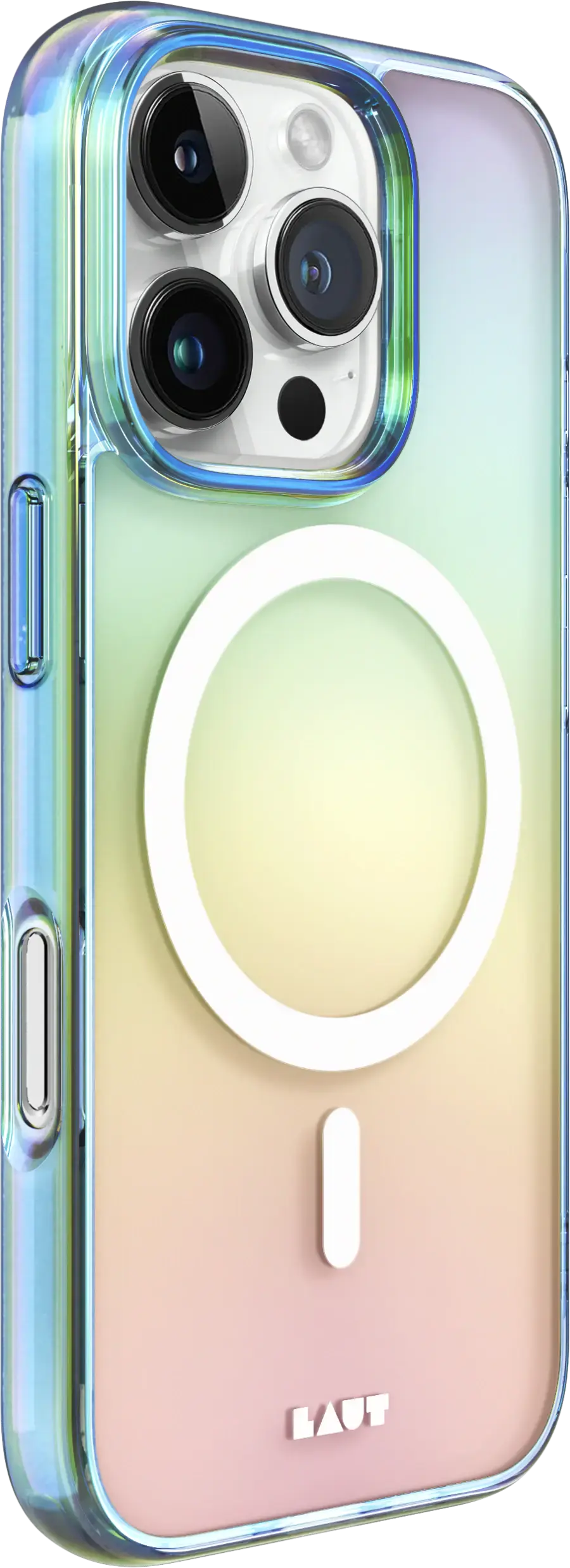 Чехол LAUT HOLO case with MagSafe for iPhone 16 Pro Max - Blue (L_IP24D_HO_BL)