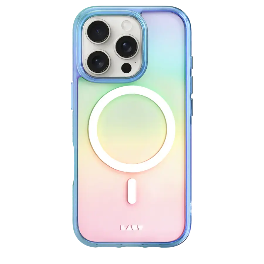 Чехол LAUT HOLO case with MagSafe for iPhone 16 Pro Max - Blue (L_IP24D_HO_BL)