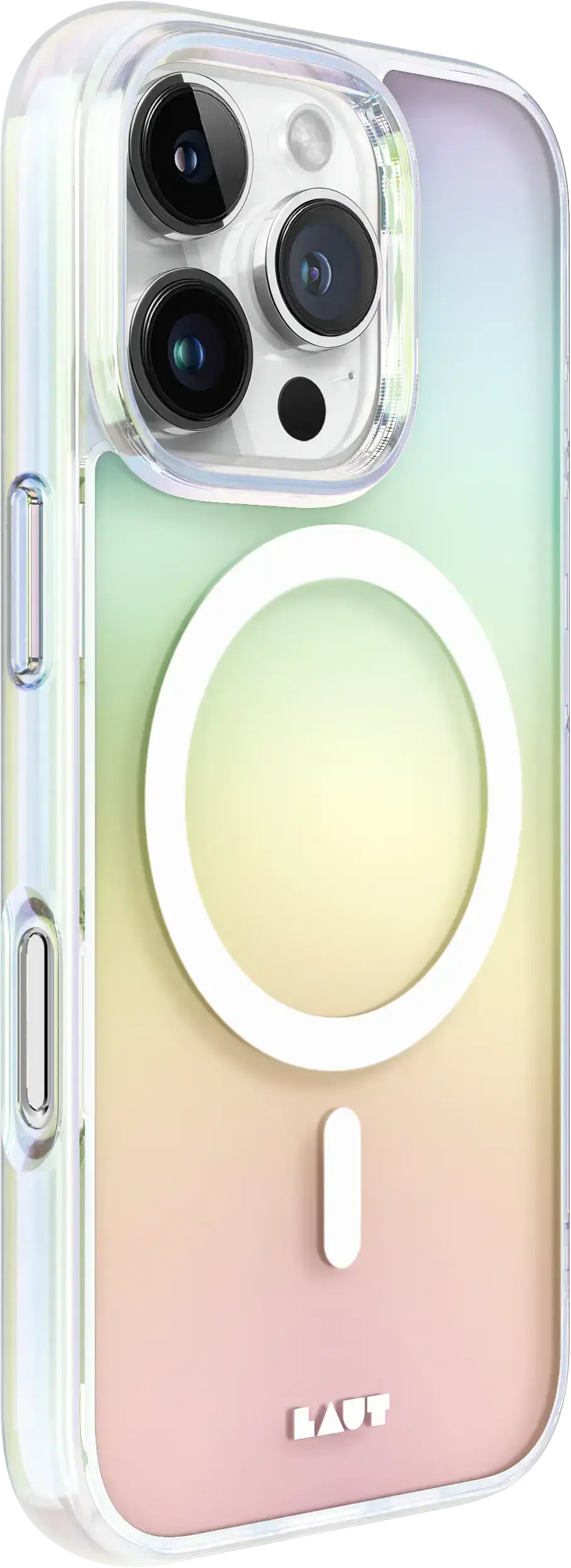 Чехол LAUT HOLO case with MagSafe for iPhone 16 Pro Max - Pearl (L_IP24D_HO_W)