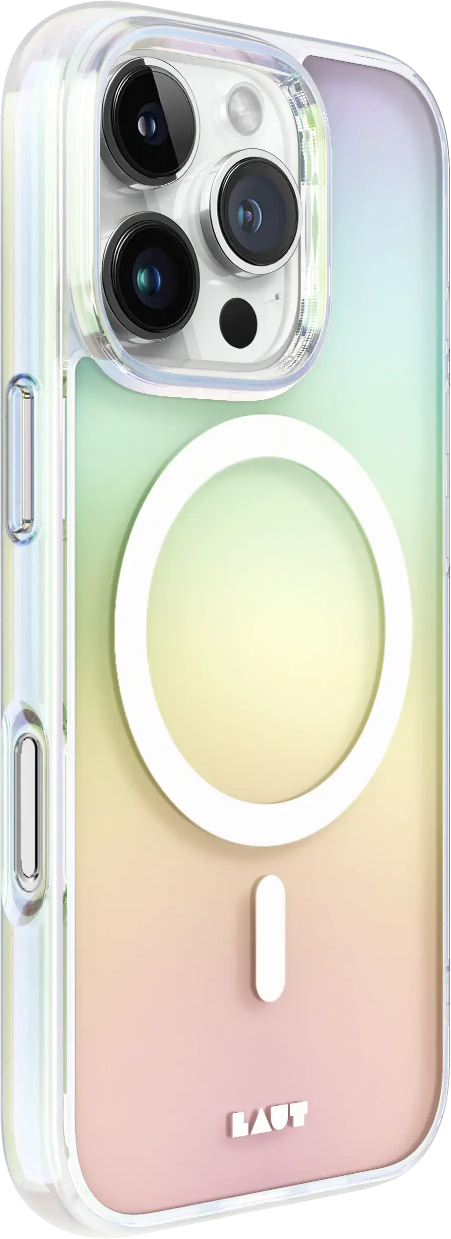Чехол LAUT HOLO case with MagSafe for iPhone 16 Pro Max - Pearl (L_IP24D_HO_W)