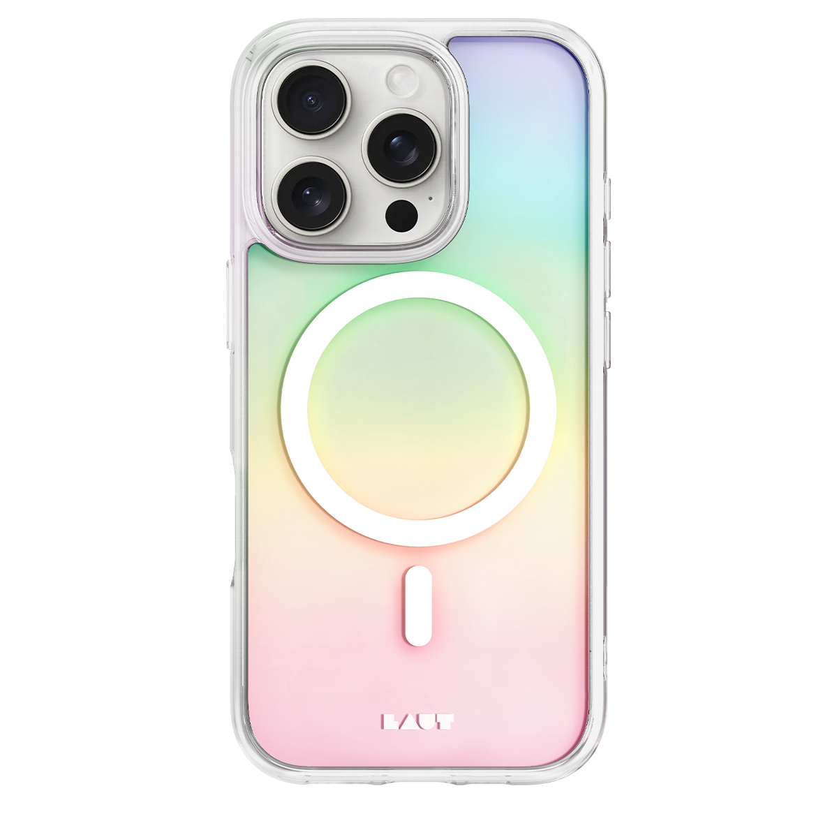 Чехол LAUT HOLO case with MagSafe for iPhone 16 Pro Max - Pearl (L_IP24D_HO_W)