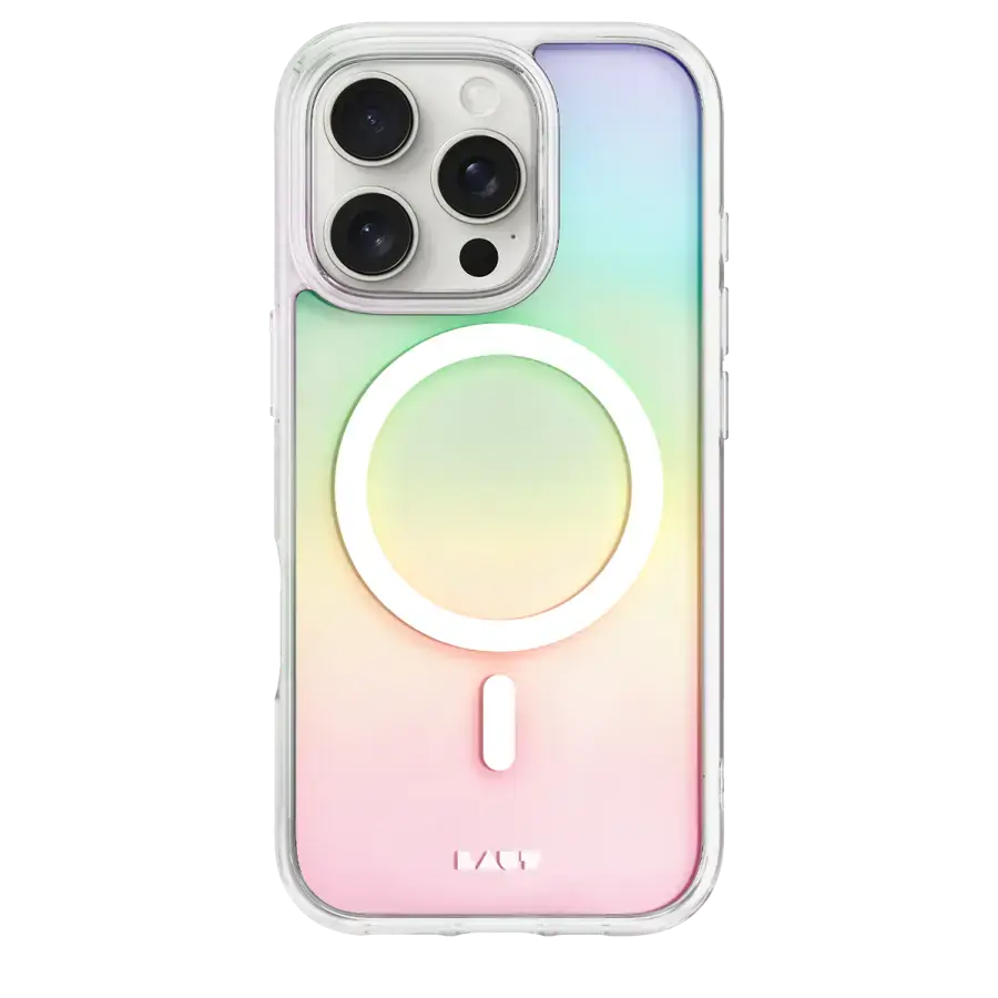Чехол LAUT HOLO case with MagSafe for iPhone 16 Pro Max - Pearl (L_IP24D_HO_W)