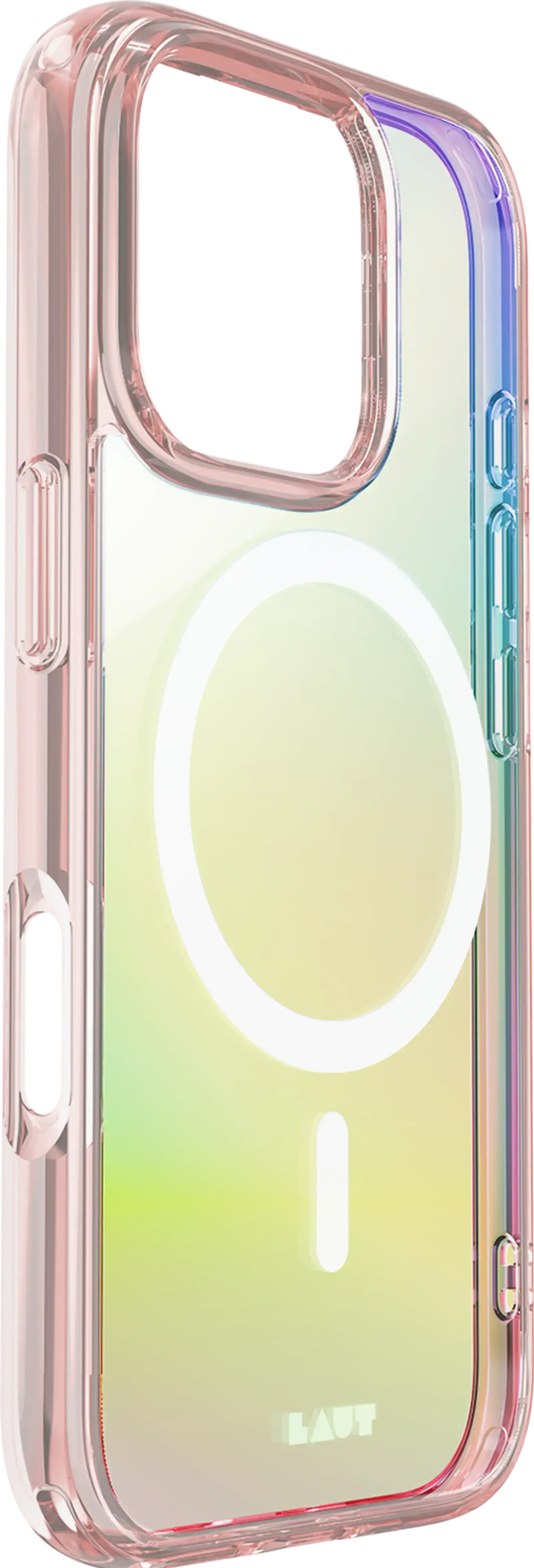 Чехол LAUT HOLO case with MagSafe for iPhone 16 Pro Max - Pink (L_IP24D_HO_P)