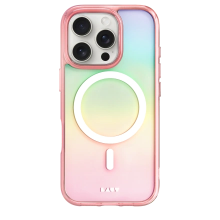 Чохол LAUT HOLO case with MagSafe for iPhone 16 Pro Max - Pink (L_IP24D_HO_P)