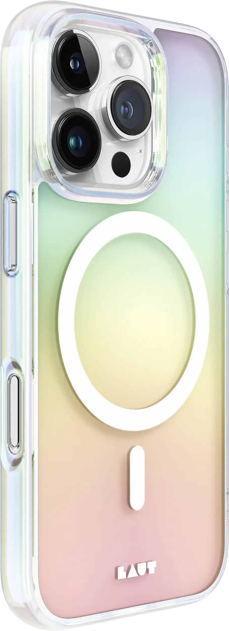 Чохол LAUT HOLO case with MagSafe for iPhone 16 Pro - Pearl (L_IP24B_HO_W)