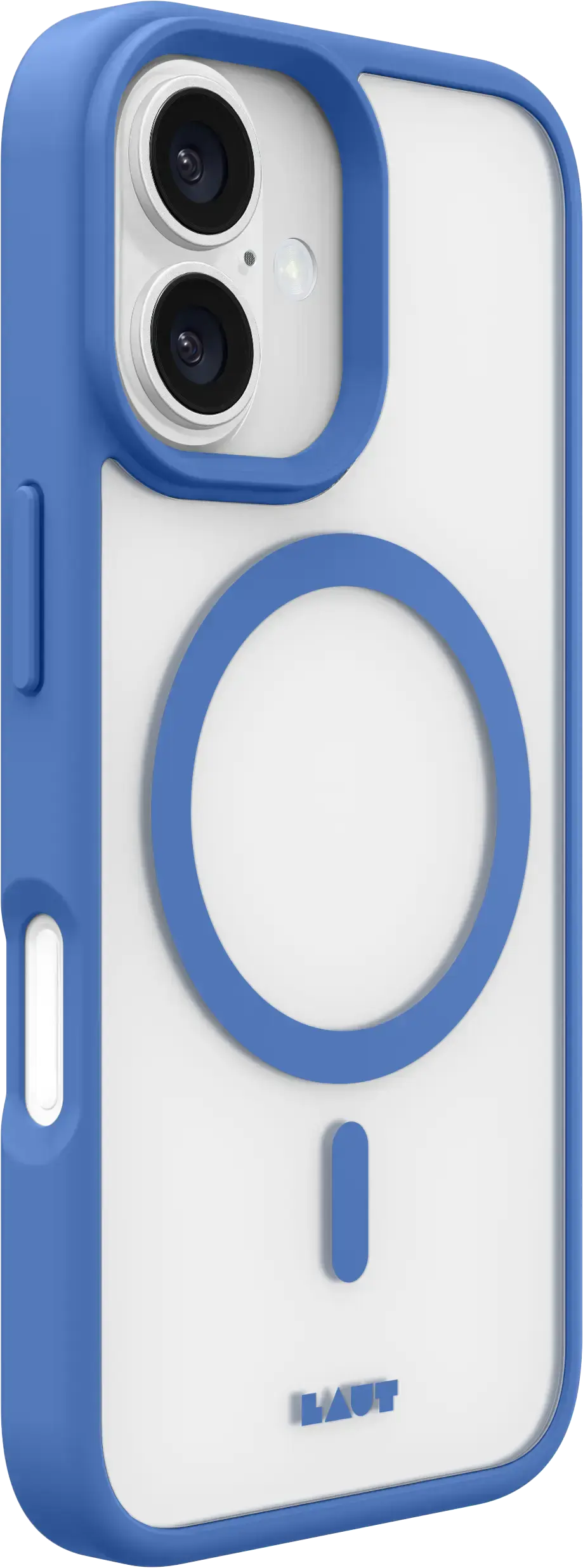 Чехол LAUT HUEX PROTECT case with MagSafe for iPhone 16 Plus - Heron Blue (L_IP24C_HPT_BL)