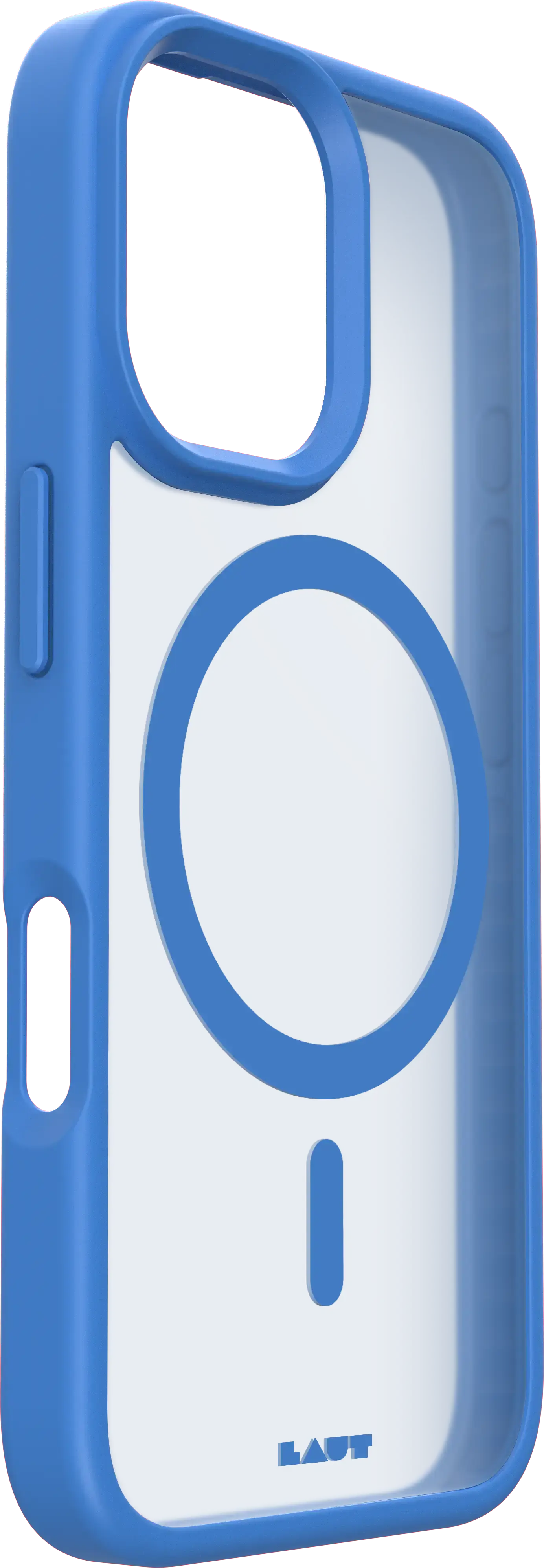 Чехол LAUT HUEX PROTECT case with MagSafe for iPhone 16 Plus - Heron Blue (L_IP24C_HPT_BL)