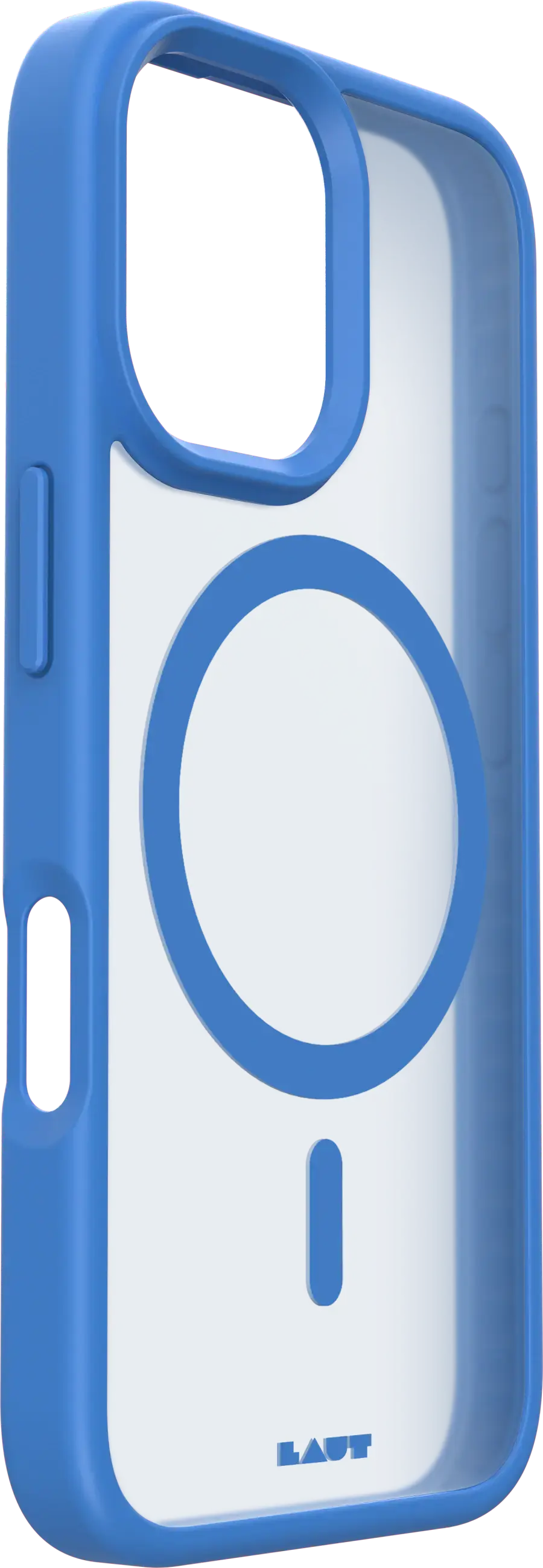 Чехол LAUT HUEX PROTECT case with MagSafe for iPhone 16 Plus - Heron Blue (L_IP24C_HPT_BL)
