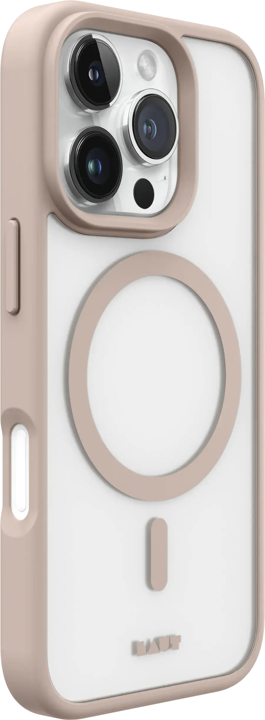 Чехол LAUT HUEX PROTECT case with MagSafe for iPhone 16 Pro - Beige Gold (L_IP24B_HPT_BE)