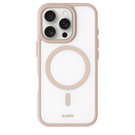 Чохол LAUT HUEX PROTECT case with MagSafe for iPhone 16 Pro Max - Beige Gold (L_IP24D_HPT_BE)