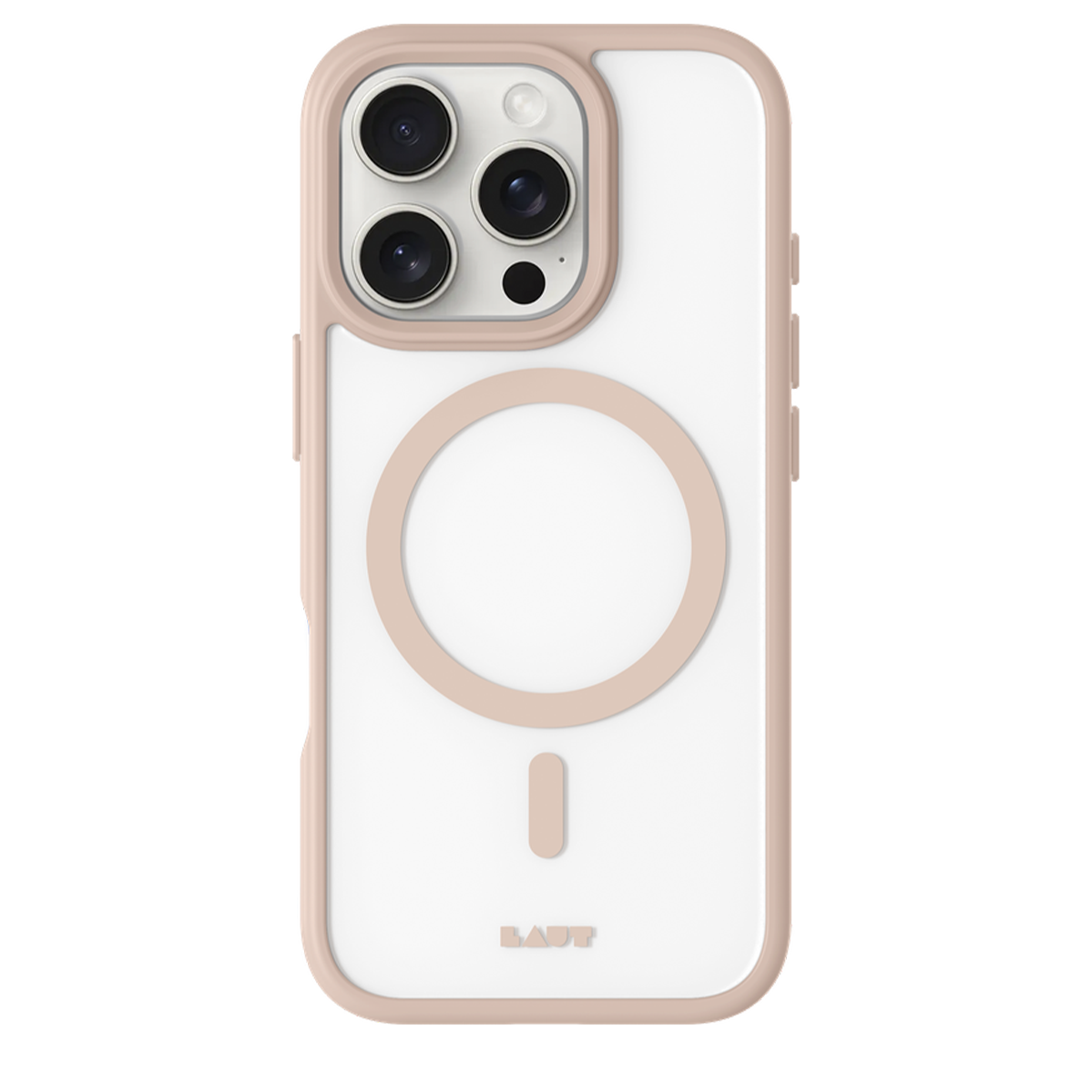 Чохол LAUT HUEX PROTECT case with MagSafe for iPhone 16 Pro Max - Beige Gold (L_IP24D_HPT_BE)