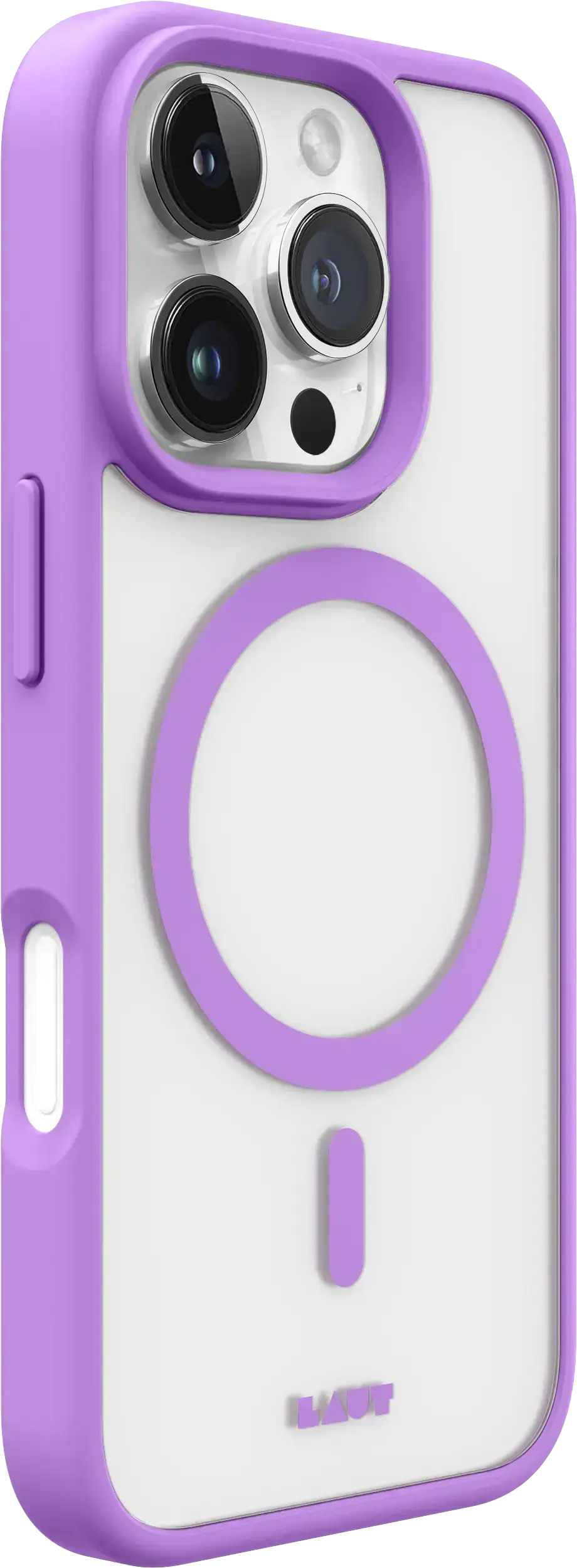 Чехол LAUT HUEX PROTECT case with MagSafe for iPhone 16 Pro Max - Bright Pink (L_IP24D_HPT_P)