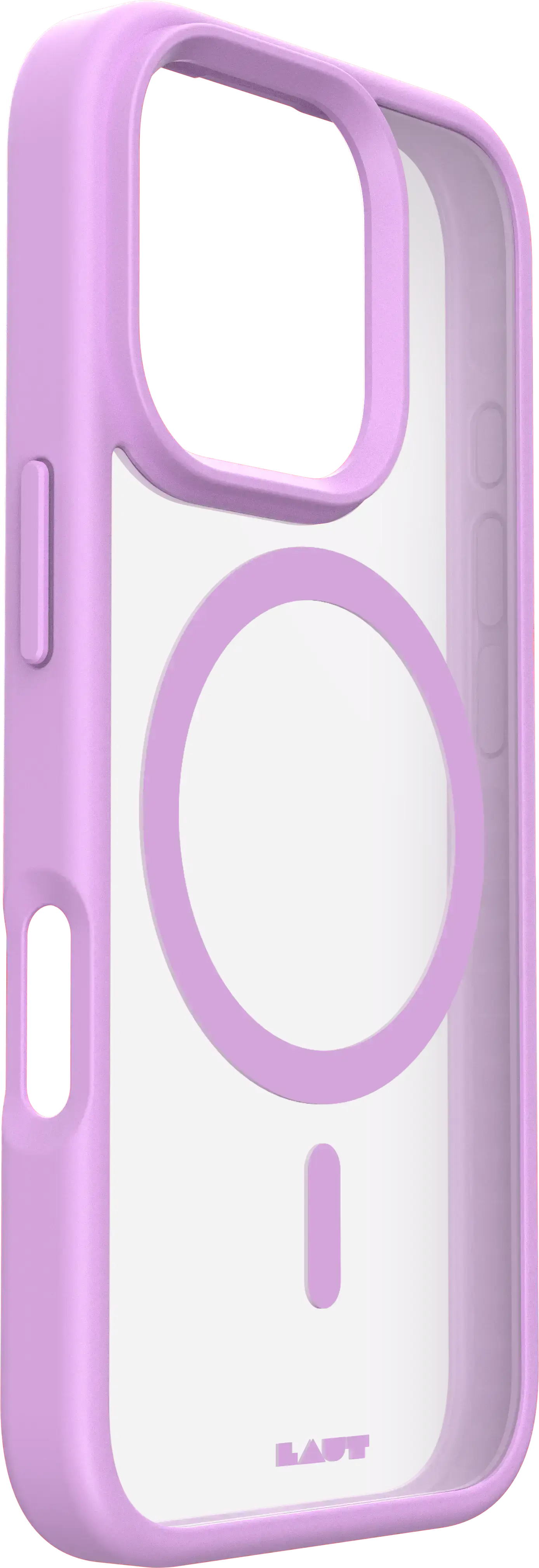 Чехол LAUT HUEX PROTECT case with MagSafe for iPhone 16 Pro Max - Bright Pink (L_IP24D_HPT_P)