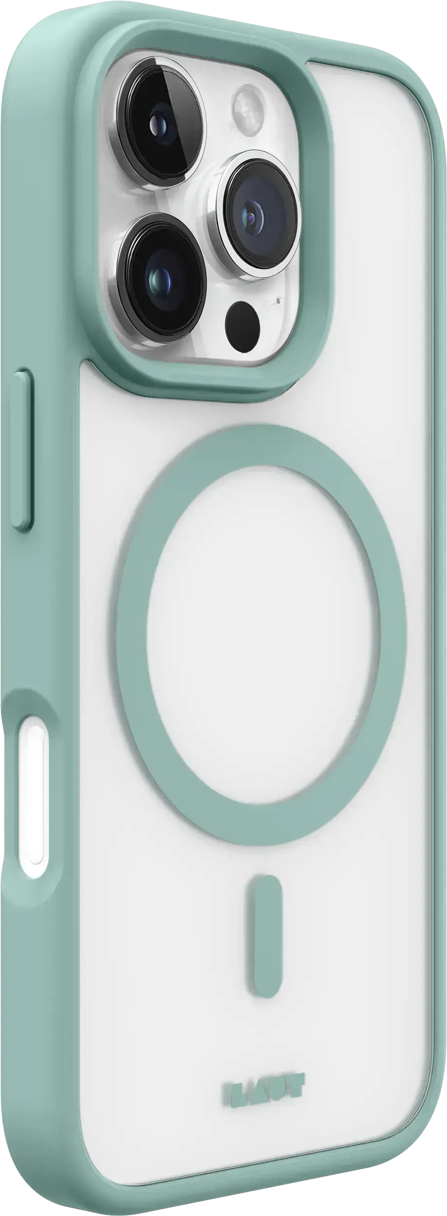 Чехол LAUT HUEX PROTECT case with MagSafe for iPhone 16 Pro Max - Silt Green (L_IP24D_HPT_GN)