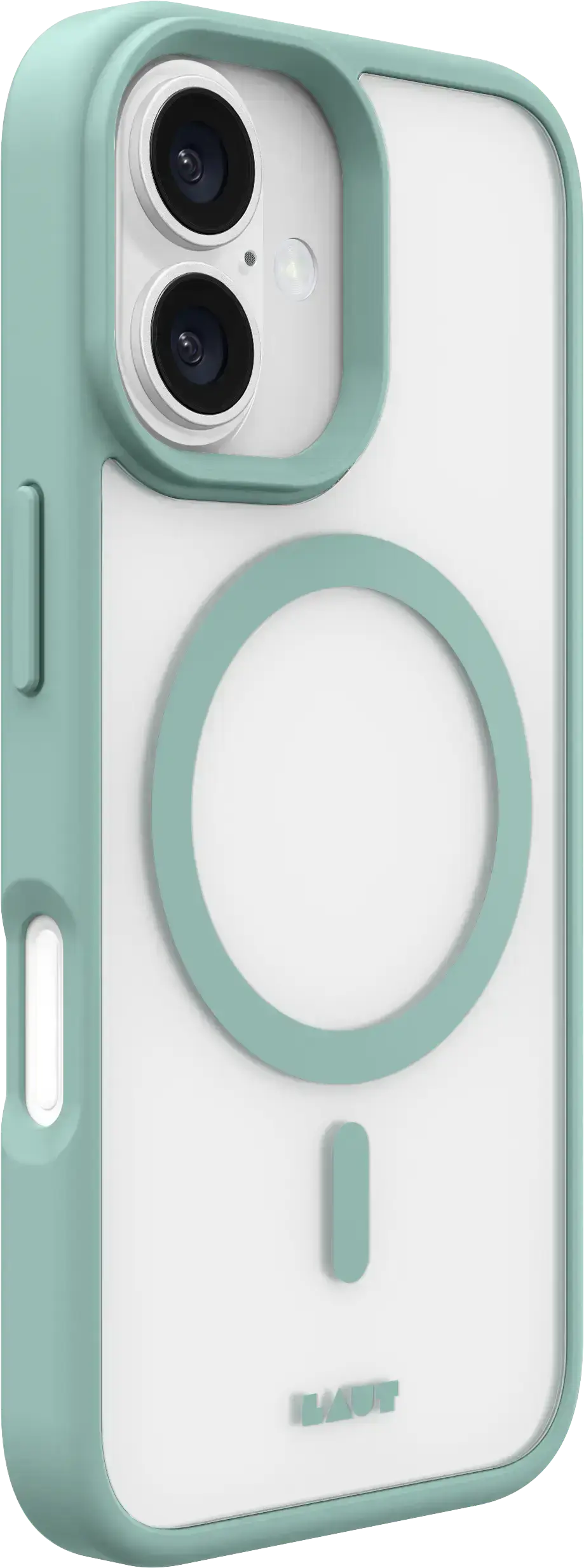 Чехол LAUT HUEX PROTECT case with MagSafe for iPhone 16 - Silt Green (L_IP24A_HPT_GN)